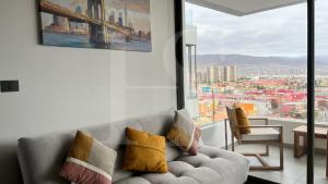Hermoso departamento de 1D, terraza y vista al mar