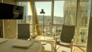 DAP Vazo Kule Residence on the 17th floor with a view of the Princes Islands