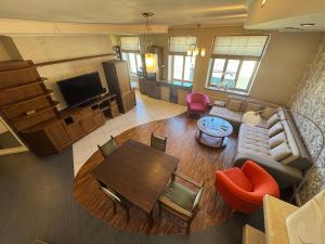 Two level apartment in the Art Nouveau area