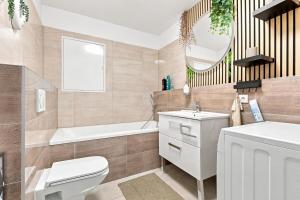 Stylish Studio by Stadium with Balcony