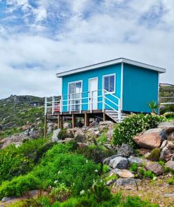 Cabaña con vista al mar