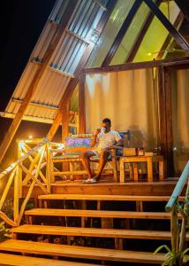 Private A-Frame Cabin for 2 near Nungwi