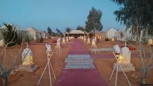 Camping in Desert