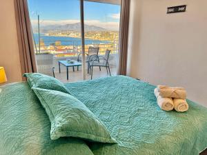 Apartment for two with heated pool