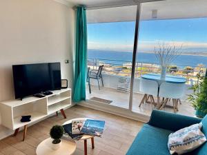 Apartment for two with heated pool