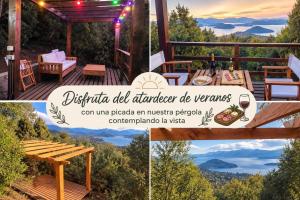 Cabaña de montaña en Cerro Otto con increible Vista al Lago