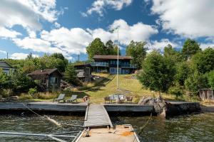 Tranholmen Villa with Dock & Water Views