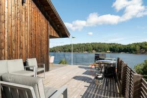 Tranholmen Villa with Dock & Water Views