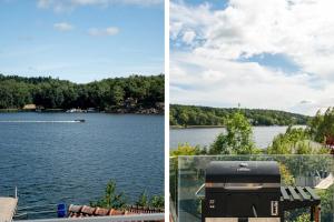 Tranholmen Villa with Dock & Water Views