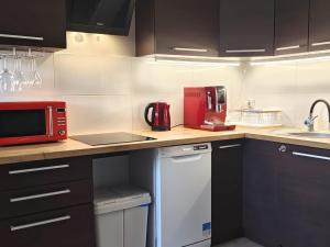 Apartament Glatz - na Letniej, Kłodzko, winda, garaż podziemny, balkon z widokiem na góry