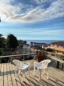Casa con vista al mar