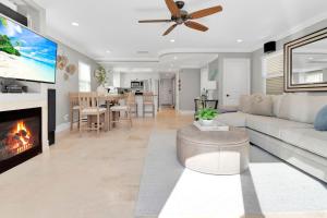 Beach Escape with Patio! 2 Min Walk to Sand & Surf