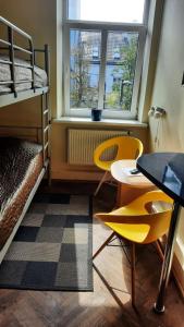 Small room with a private external bathroom