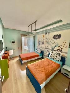 appartement avec cheminée et accès a la piscine -3 chambres