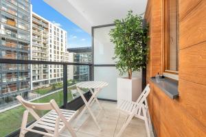 Velvet II - Apartament 2 pokojowy z balkonem - Warszawa Centrum