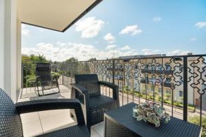 Klimatyzowany Apartament z Dostępem do Tarasu na Dachu w Ciechocinku by Renters Prestige
