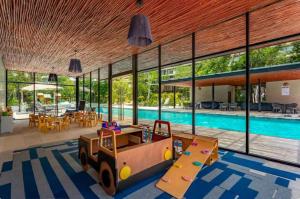 3BR Condo at AWA Playacar I Pool & Hot Tub