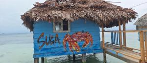 Cabaña sobre el mar Isla Chichime San blas