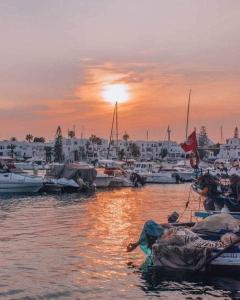 bungalow by the sea, Marina kantaoui With Wifi