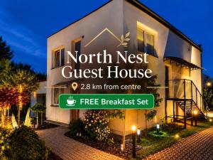 North Nest Guest House - Breakfast & Parking