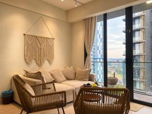Cube8Teens Balinese Bliss Studio 4Pax Balcony by Our Stay