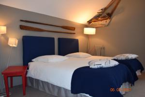 B&B / Chambres d'hotes Le Briou : Chambre Lits Jumeaux