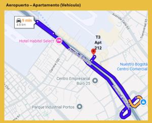 Apto de diseño a 6 min del Aeropuerto El Dorado Bogota