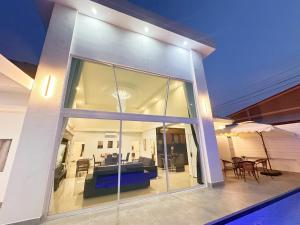 Near walking street and beach 4BR private pool villa