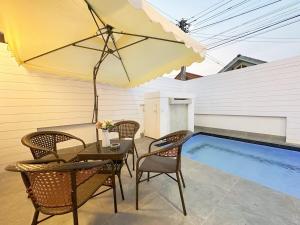Near walking street and beach 4BR private pool villa