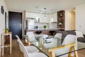 Exclusive Apt in Las Condes Balcony & Pool