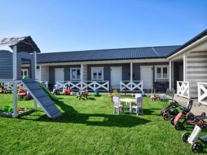 Holiday homes close to the beach, large playground