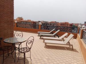 Appartement Gueliz Bien Ensoleillé avec Terrasse