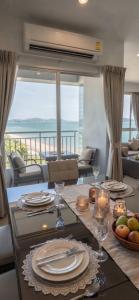2 Bedroom 2 Bath Seaview Jomtiem Pattaya floor 3rd 66Sqm