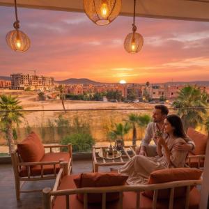 Elegant Apartment with Pool, Clim & Wi-Fi - 7min Gueliz