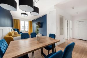 Kraków City Center Navyblue Luxury Apartment