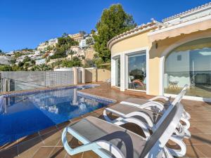 Villa in Moraira with Pool near Beach