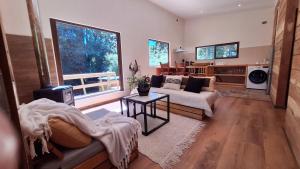 Cabaña Ciprés - Tinaja junto al río, BBQ y WiFi