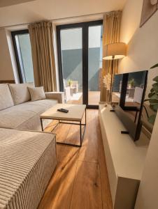 Moderný apartmán v centre Banskej Bystrice so súkromnou terasou a parkovaním