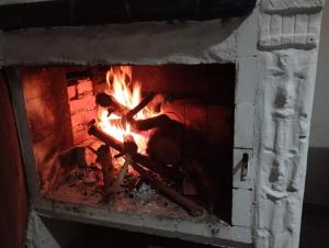 Espacio familiar al calor del hogar