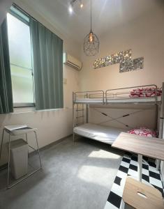 High ceiling世田谷2 type Minimalist Life 1room with a loft and Private bathroom駅3分