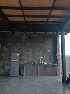 1 bed room with a beautiful view