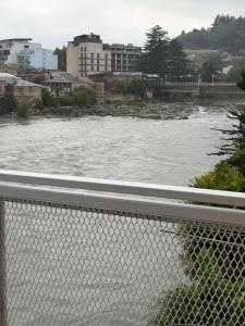 Downtown with a panoramic view of the Rioni River