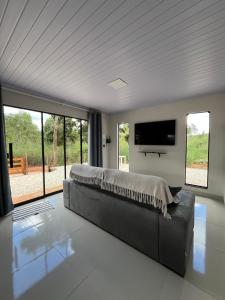 Casa com hidro privativa