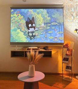 Phòng Cloudy - có máy chiếu và Netflix 40m2
