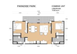 Paradise Park 810 resort minimum stay 29 nights