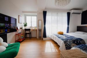 201Room, a 6-minute walk from Tokyo Koiwa Station Direct connected to Shinjuku and Akihabara Stations Comfortable one-bedroom apartment with separate wet and dry areas