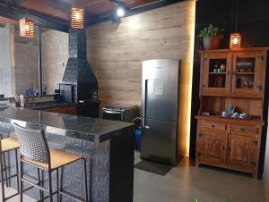 Casa com espaço gourmet de fácil acesso