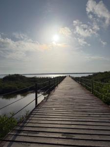 Cuarto con AC para 4 personas cerca de la laguna Bacalar