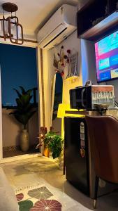 Lux terrace studio flat in sector 52 gurgaon with kitchen, balcony,bathroom