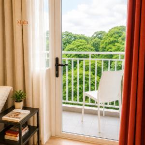 Maia Escapes Bulacan Staycation 5 mins to SM tungko studio w balcony pool view at Amaia Steps Altaraza